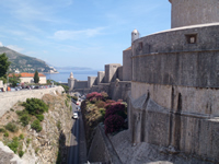 Land side Dubrovnik City wall