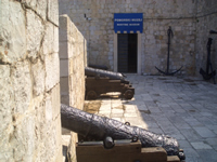 Entrance to  Dubrovnik Maritime Museum 