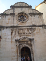 Church of Holy Savior in Dubrovnik
